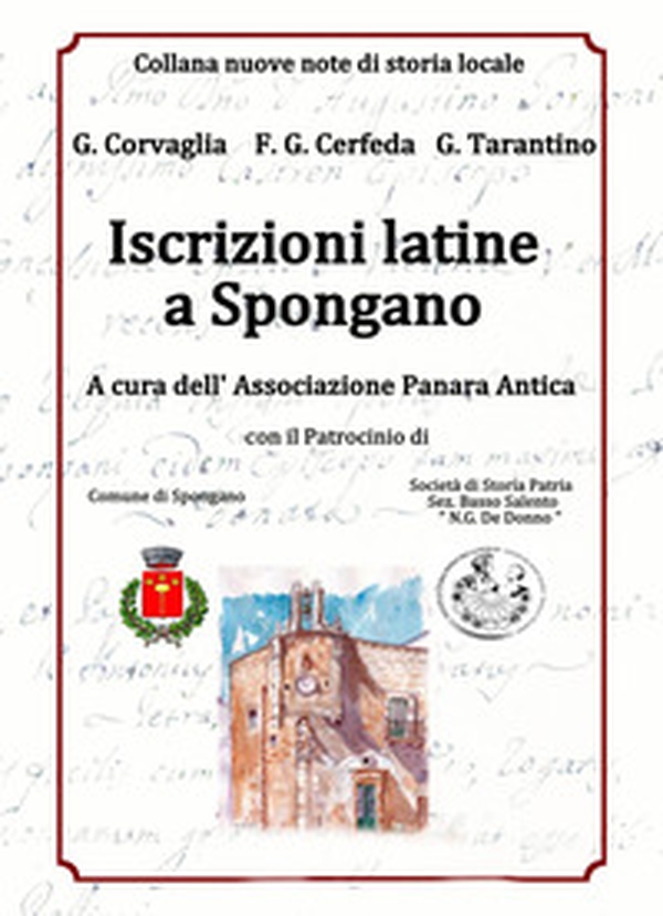 Iscrizioni latine a Spongano - Librerie.coop Iscrizioni latine a Spongano - Librerie.coop