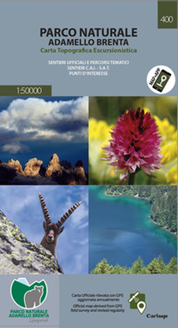 Parco naturale Adamello Brenta. Carta topografica escursionistica - Librerie.coop Parco naturale Adamello Brenta. Carta topografica escursionistica - Librerie.coop