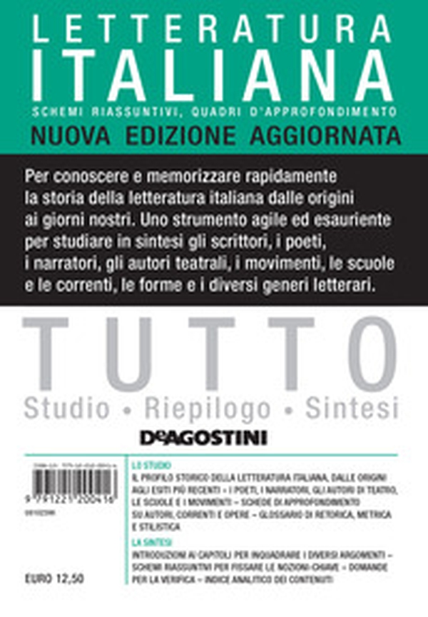 Tutto letteratura italiana - Librerie.coop Tutto letteratura italiana - Librerie.coop