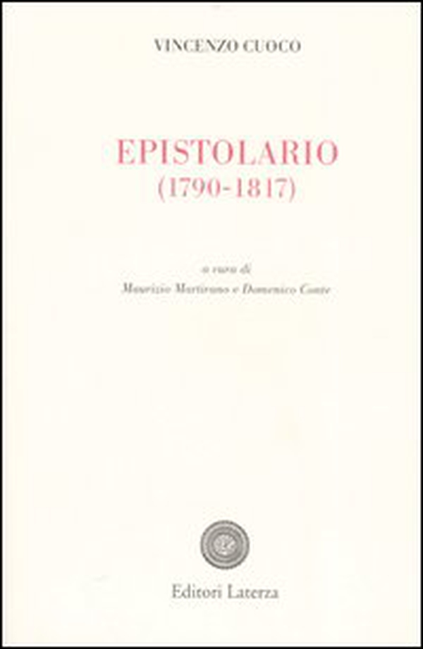 Epistolario (1790-1817) - Librerie.coop Epistolario (1790-1817) - Librerie.coop