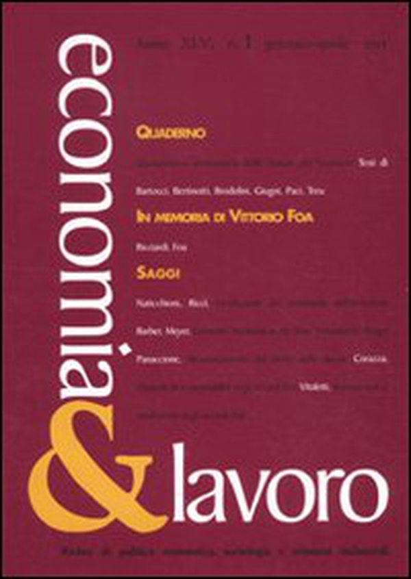 Economia & lavoro - Vol. 1 - Librerie.coop Economia & lavoro - Vol. 1 - Librerie.coop