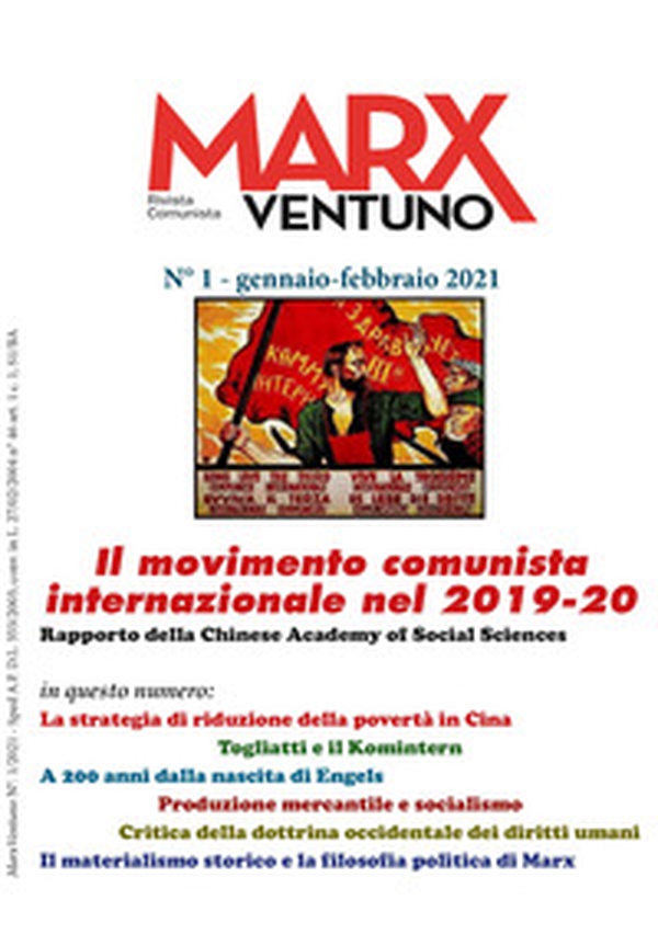 MarxVentuno. Rivista comunista - Librerie.coop MarxVentuno. Rivista comunista - Librerie.coop