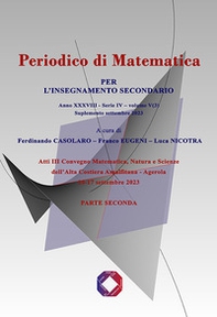 Periodico di matematica. Per l'insegnamento secondario - Vol. 5\3 - Librerie.coop