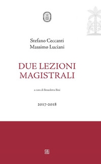 Due lezioni magistrali 2017-2018 - Librerie.coop