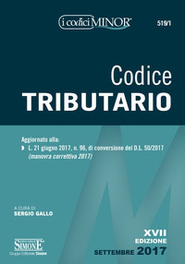 Codice tributario. Ediz. minore - Librerie.coop Codice tributario. Ediz. minore - Librerie.coop