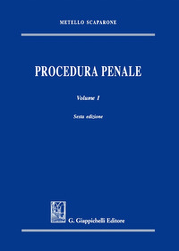 Procedura penale - Librerie.coop Procedura penale - Librerie.coop