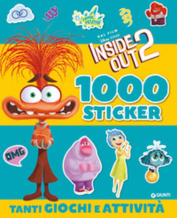 Inside out 2. 1000 sticker. Tanti giochi e attività - Librerie.coop Inside out 2. 1000 sticker. Tanti giochi e attività - Librerie.coop