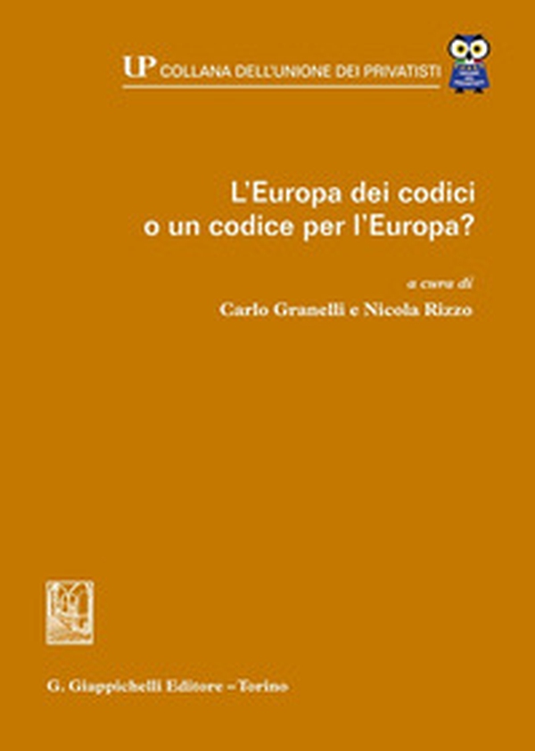 L'Europa dei codici o un codice per l'Europa? - Librerie.coop L'Europa dei codici o un codice per l'Europa? - Librerie.coop