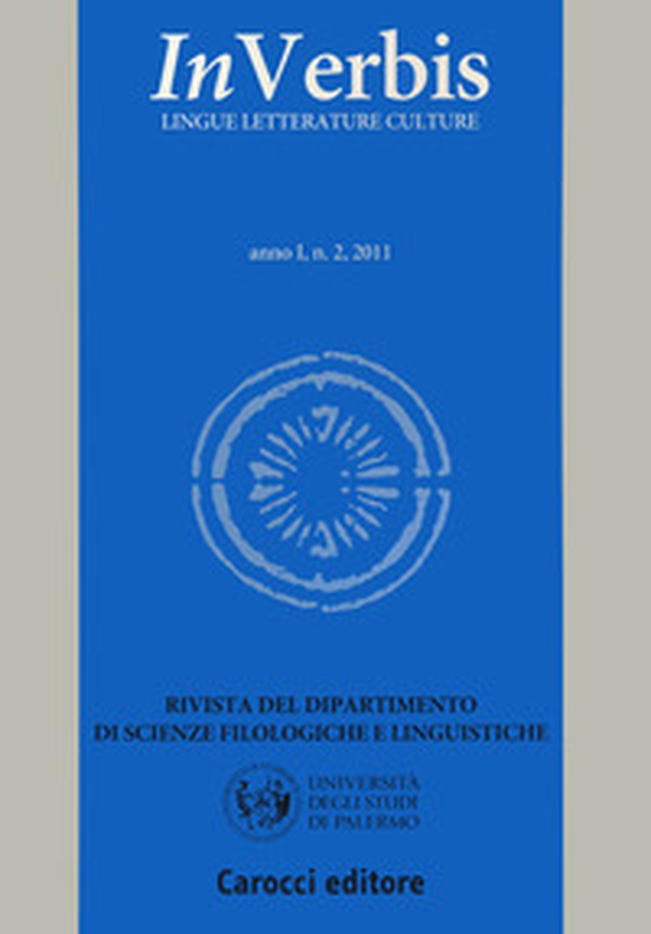 Inverbis. Lingue letterature culture (2011) - Librerie.coop Inverbis. Lingue letterature culture (2011) - Librerie.coop