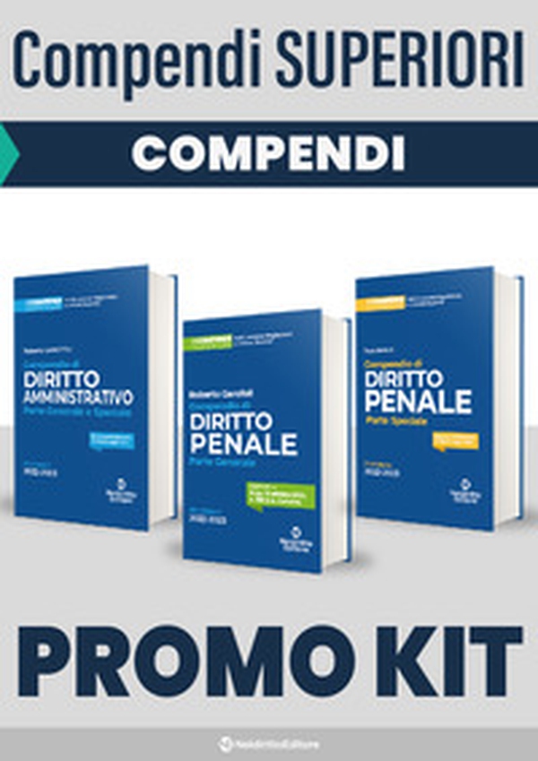 Compendio di diritto amministrativo-Compendio di diritto penale. Parte generale-Compendio di diritto penale. Parte speciale. Kit - Librerie.coop Compendio di diritto amministrativo-Compendio di diritto penale. Parte generale-Compendio di diritto penale. Parte speciale. Kit - Librerie.coop