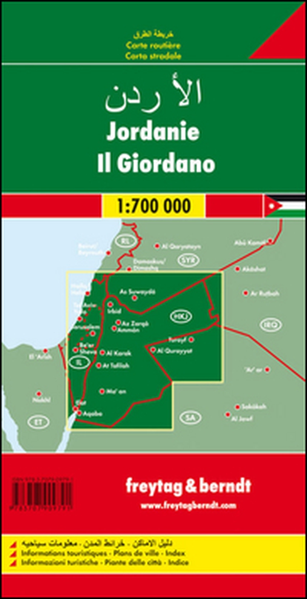 Giordania 1:700.000 - Librerie.coop Giordania 1:700.000 - Librerie.coop