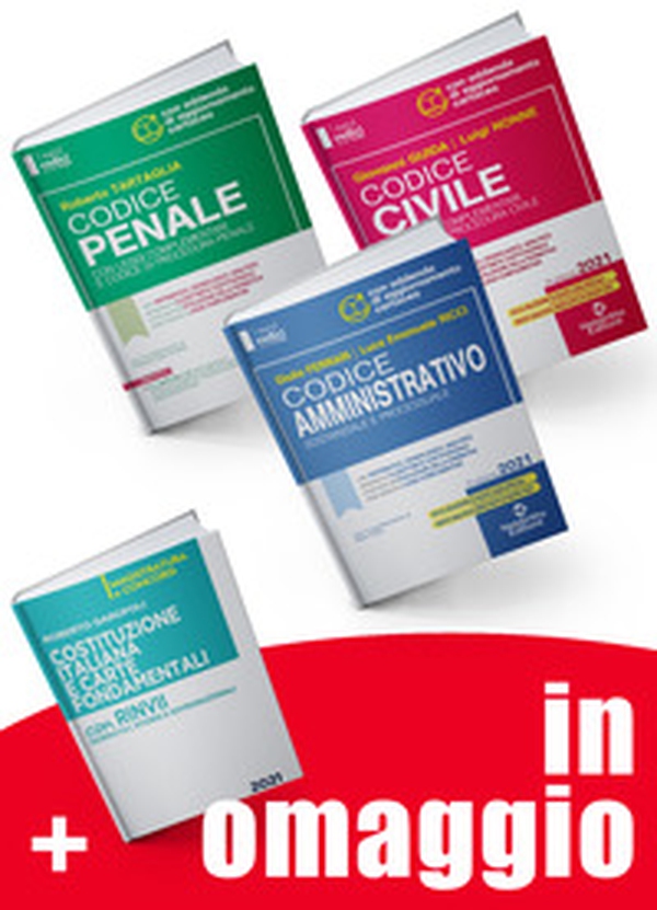Kit 3 codici normativi 2021: civile, penale, amministrativo - Librerie.coop Kit 3 codici normativi 2021: civile, penale, amministrativo - Librerie.coop