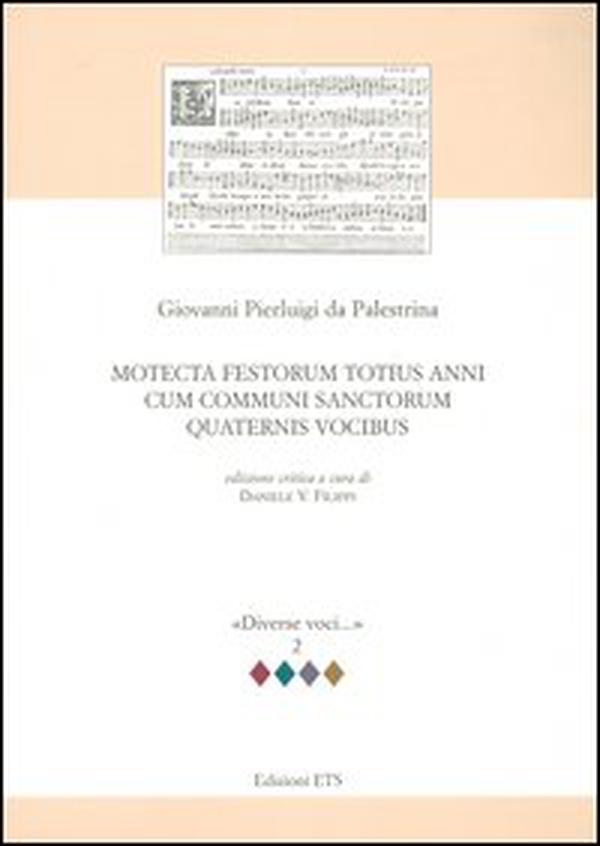 Motecta festorum totius anni cum communi sanctorum quaternis vocibus - Librerie.coop Motecta festorum totius anni cum communi sanctorum quaternis vocibus - Librerie.coop