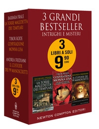 3 grandi bestseller. Intrighi e misteri: La torre maledetta dei templari-Cospirazione Monna Lisa-Il custode dei 99 manoscritti - Librerie.coop