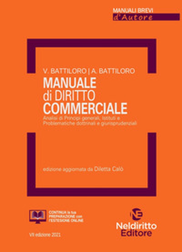 Manuale di diritto commerciale - Librerie.coop Manuale di diritto commerciale - Librerie.coop