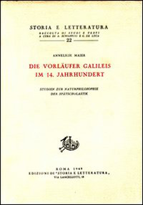 Studien zur Naturphilosophie der Spätscholastik - Vol. 1 - Librerie.coop Studien zur Naturphilosophie der Spätscholastik - Vol. 1 - Librerie.coop