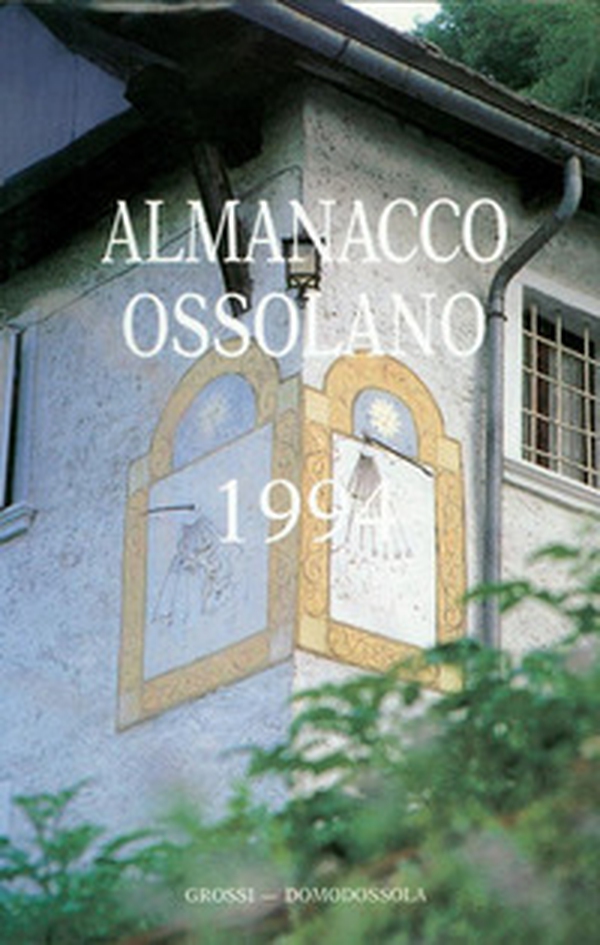Almanacco storico ossolano 1994 - Librerie.coop Almanacco storico ossolano 1994 - Librerie.coop