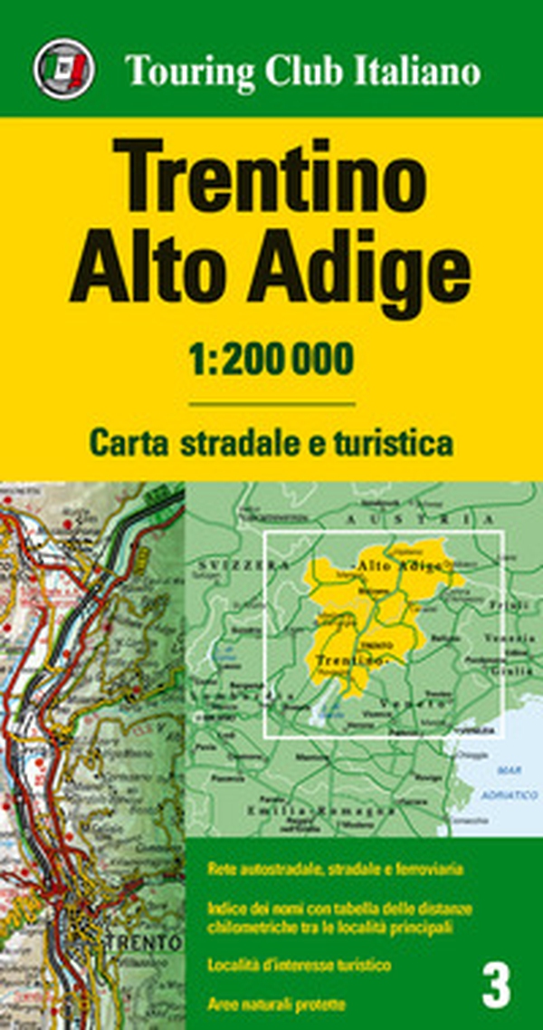 Trentino Alto Adige 1:200.000. Carta stradale e turistica - Librerie.coop Trentino Alto Adige 1:200.000. Carta stradale e turistica - Librerie.coop