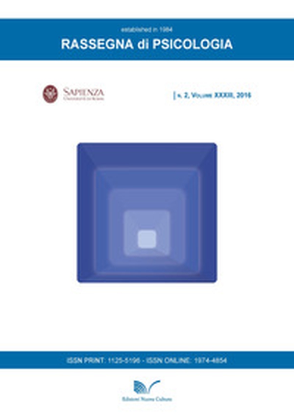 Rassegna di Psicologia - Librerie.coop Rassegna di Psicologia - Librerie.coop