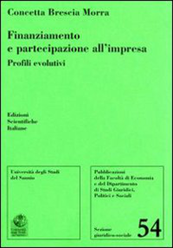 Finanziamento e partecipazione all'impresa - Librerie.coop Finanziamento e partecipazione all'impresa - Librerie.coop