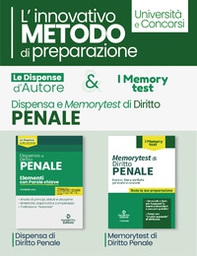 Kit dispensa di diritto penale + Memory test di penale - Librerie.coop