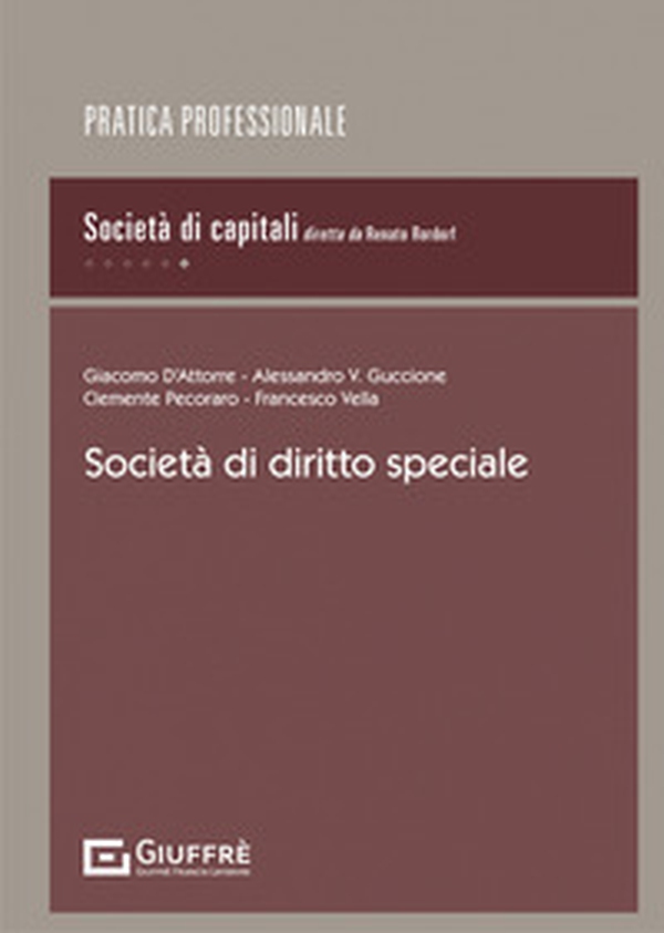 Società di diritto speciale - Librerie.coop Società di diritto speciale - Librerie.coop