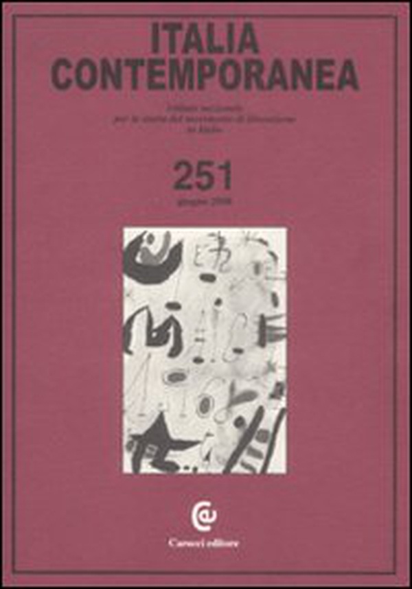 Italia contemporanea - Vol. 251 - Librerie.coop Italia contemporanea - Vol. 251 - Librerie.coop