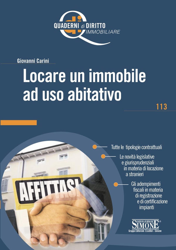 Locare un immobile ad uso abitativo - Librerie.coop Locare un immobile ad uso abitativo - Librerie.coop