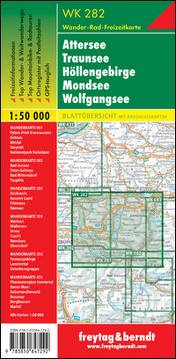 Attersee Traunsee 1:50.000 - Librerie.coop Attersee Traunsee 1:50.000 - Librerie.coop