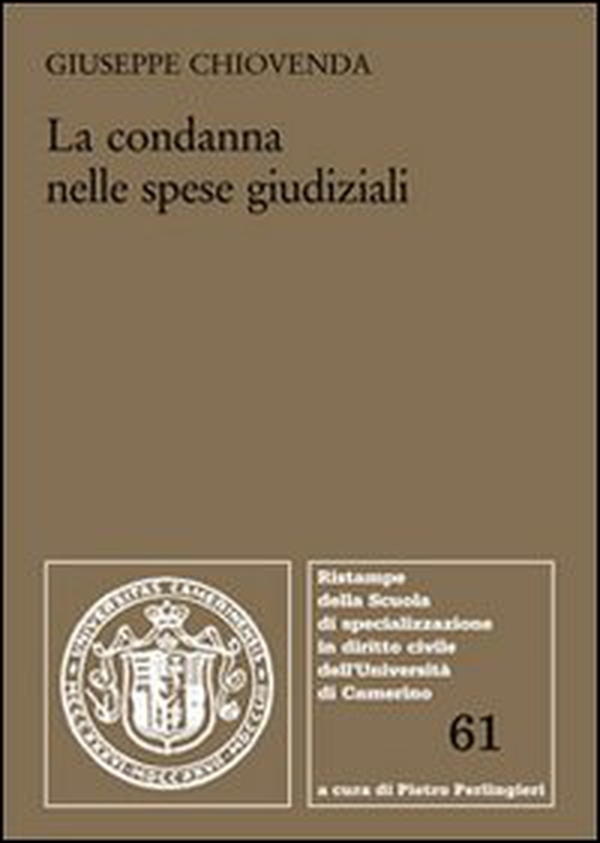 La condanna nelle spese giudiziali - Librerie.coop La condanna nelle spese giudiziali - Librerie.coop