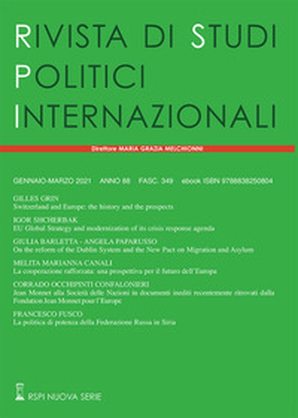 Rivista di studi politici internazionali - Librerie.coop Rivista di studi politici internazionali - Librerie.coop