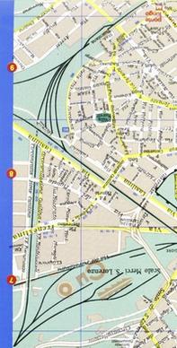 Roma. Plasticized map - Librerie.coop