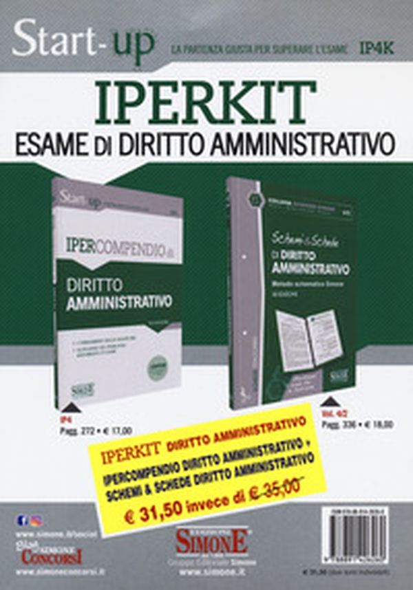 Iperkit esame di diritto amministrativo: Ipercompendio diritto amministrativo-Schemi & schede di diritto amministrativo - Librerie.coop Iperkit esame di diritto amministrativo: Ipercompendio diritto amministrativo-Schemi & schede di diritto amministrativo - Librerie.coop