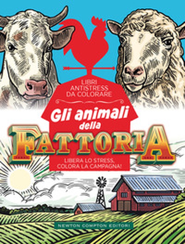 Gli animali della fattoria. Libri antistress da colorare - Librerie.coop Gli animali della fattoria. Libri antistress da colorare - Librerie.coop