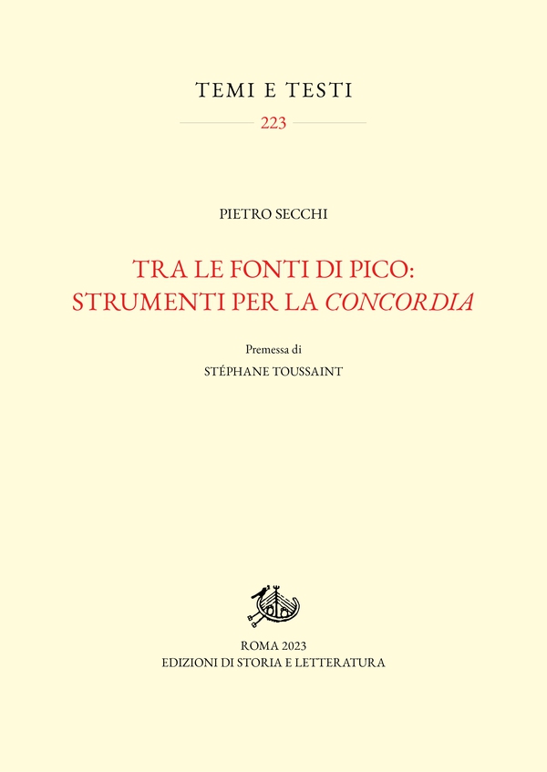Tra le fonti di Pico: strumenti per la concordia - Librerie.coop Tra le fonti di Pico: strumenti per la concordia - Librerie.coop