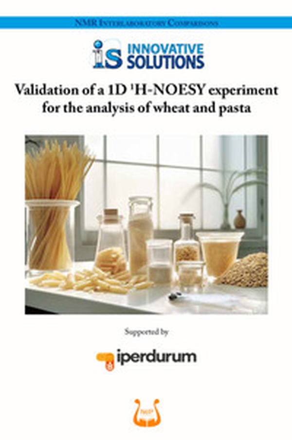 Validation of a 1D 1H-NOESY experiment for the analysis of wheat and pasta - Librerie.coop Validation of a 1D 1H-NOESY experiment for the analysis of wheat and pasta - Librerie.coop