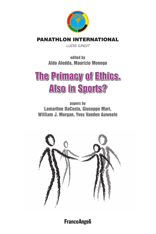 The primacy of Ethics. Also in sports? - Librerie.coop The primacy of Ethics. Also in sports? - Librerie.coop