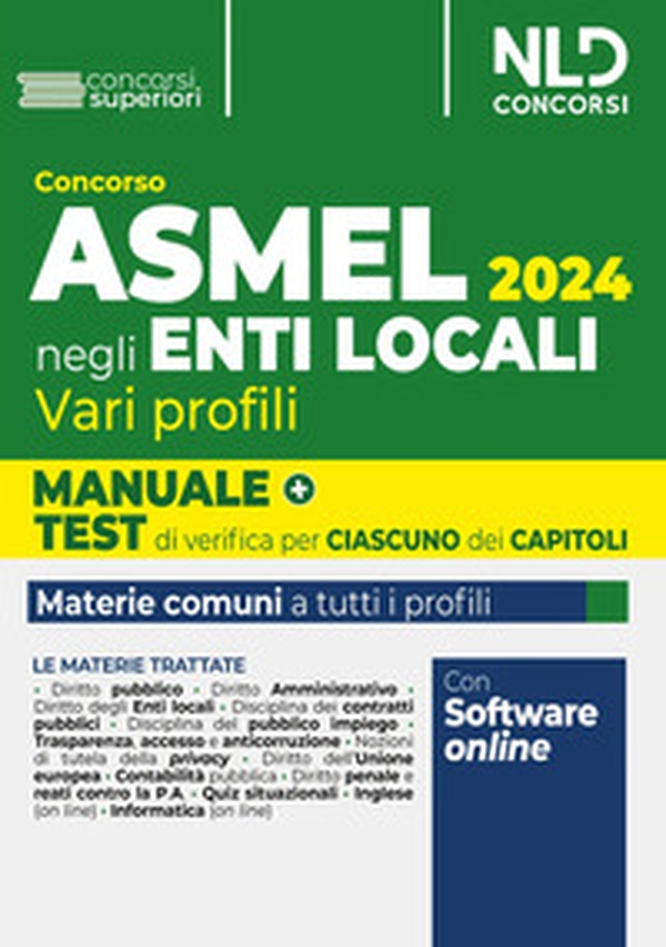 Manuale Concorso Asmel con teoria e quiz 2024 - Librerie.coop Manuale Concorso Asmel con teoria e quiz 2024 - Librerie.coop