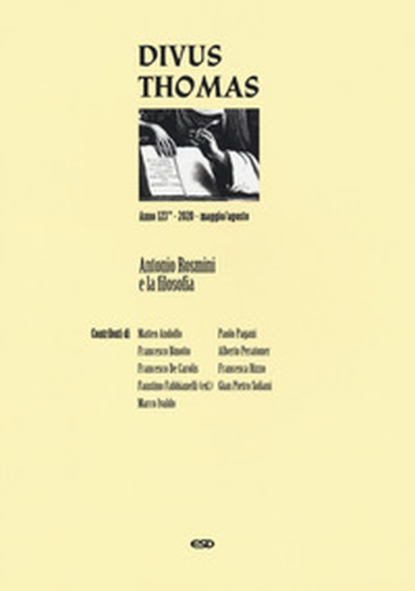 Divus Thomas - Librerie.coop Divus Thomas - Librerie.coop