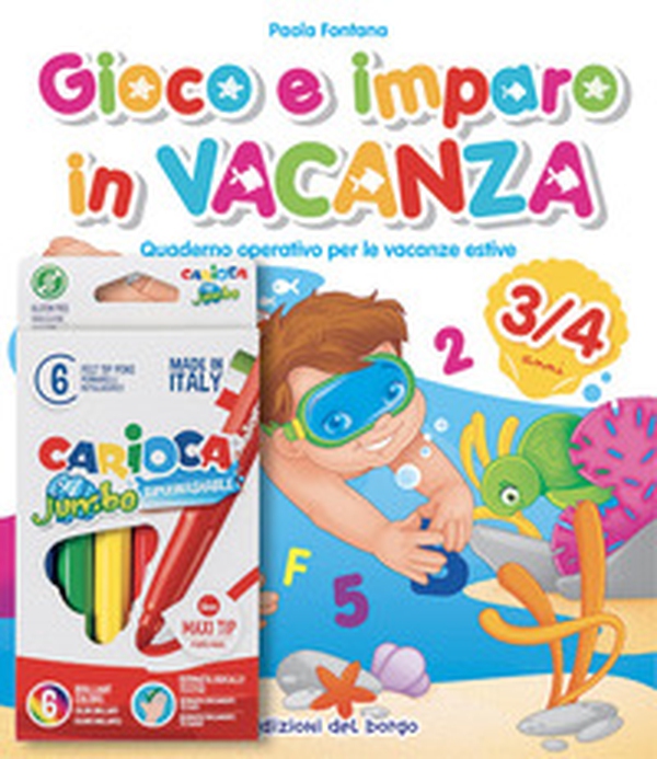 Gioco e imparo in vacanza (3-4 anni). Quaderno operativo per le vacanze estive - Librerie.coop Gioco e imparo in vacanza (3-4 anni). Quaderno operativo per le vacanze estive - Librerie.coop