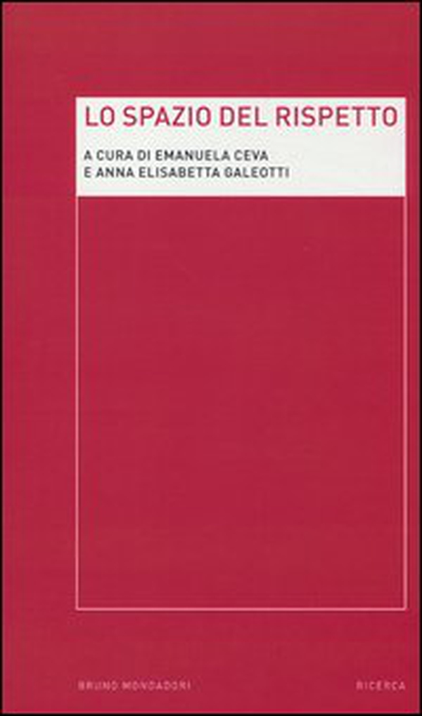 Lo spazio del rispetto - Librerie.coop Lo spazio del rispetto - Librerie.coop
