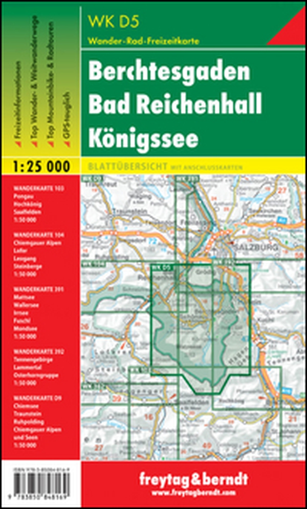 Berchtesgaden, Bad Reichenhall, Königssee 1:25.000 - Librerie.coop Berchtesgaden, Bad Reichenhall, Königssee 1:25.000 - Librerie.coop