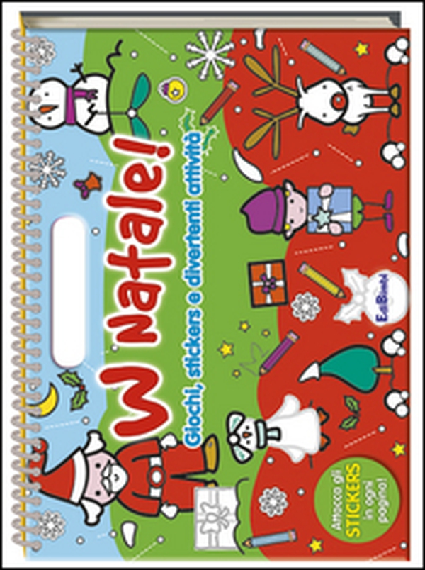 W Natale. Stickers colore - Librerie.coop W Natale. Stickers colore - Librerie.coop