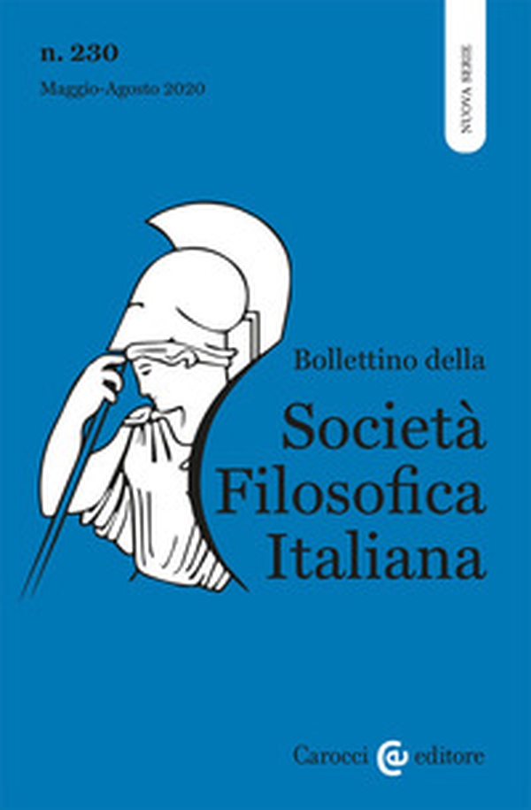 Bollettino della società filosofica italiana. Nuova serie - Vol. 2 - Librerie.coop Bollettino della società filosofica italiana. Nuova serie - Vol. 2 - Librerie.coop