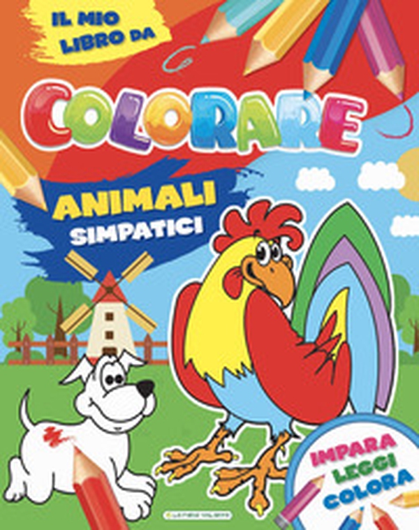 Animali simpatici. Il mio libro da colorare - Librerie.coop Animali simpatici. Il mio libro da colorare - Librerie.coop