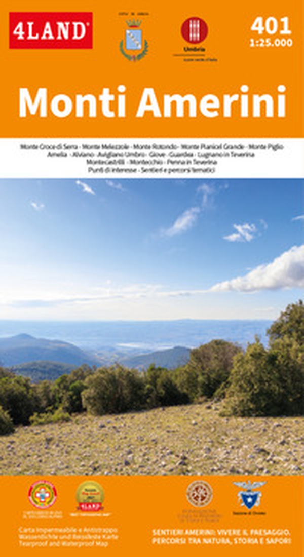 Monti Amerini. Carta 1:25.000 - Librerie.coop Monti Amerini. Carta 1:25.000 - Librerie.coop