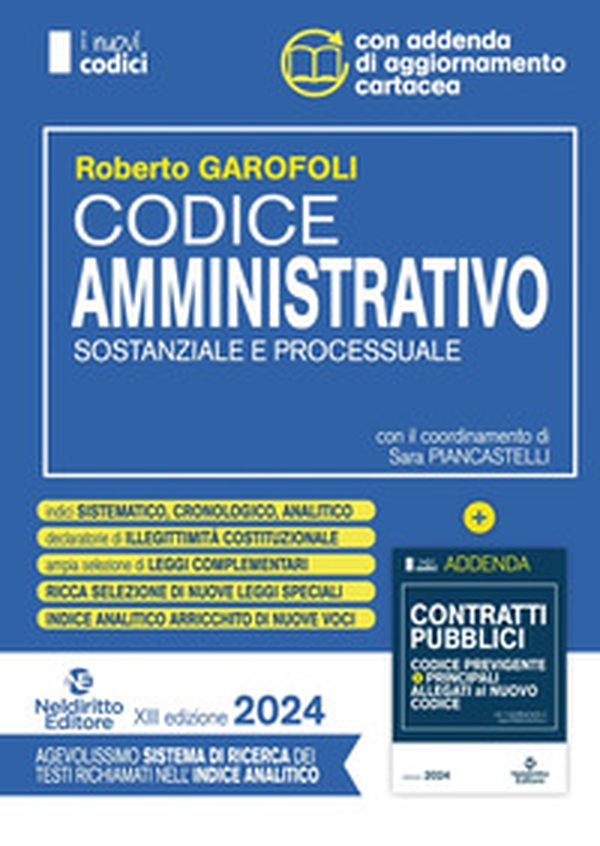 Codice normativo di diritto amministrativo. Concorso in magistratura - Librerie.coop Codice normativo di diritto amministrativo. Concorso in magistratura - Librerie.coop