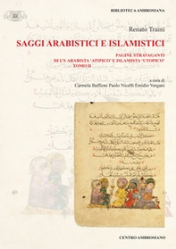 Saggi arabistici e islamistici - Vol. 2 - Librerie.coop