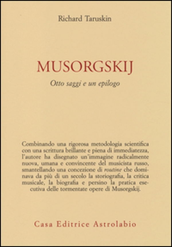 Musorgskij. Otto saggi e un epilogo - Librerie.coop Musorgskij. Otto saggi e un epilogo - Librerie.coop