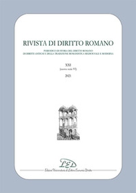 Rivista di diritto romano. Nuova Serie - Librerie.coop